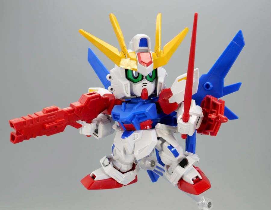 BB戦士ビルドストライクガンダム フルパッケージのガンプラレビュー画像です