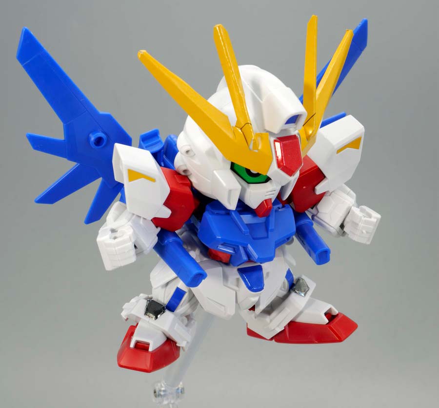 BB戦士ビルドストライクガンダム フルパッケージのガンプラレビュー画像です