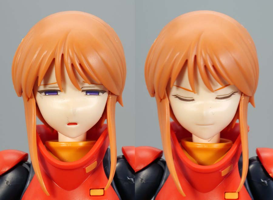 Figure-rise Standard プルツーのガンプラレビュー画像です