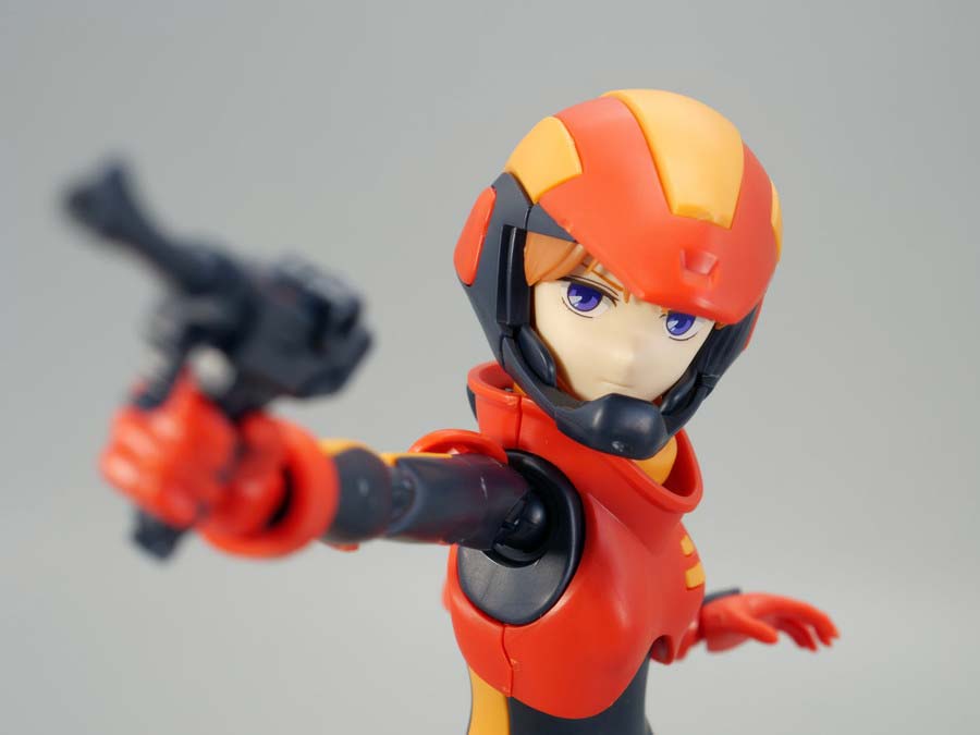 Figure-rise Standard プルツーのガンプラレビュー画像です