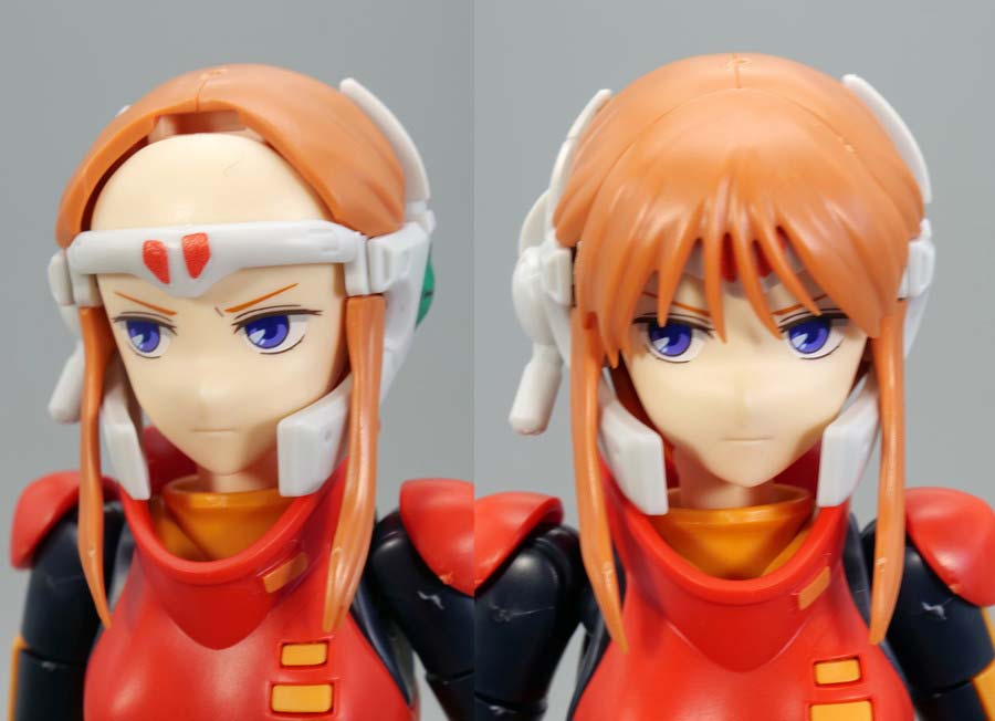 Figure-rise Standard プルツーのガンプラレビュー画像です