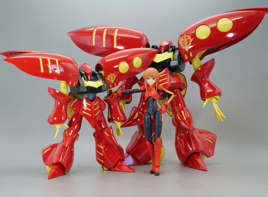 Figure-rise Standard プルツーのガンプラレビュー画像です