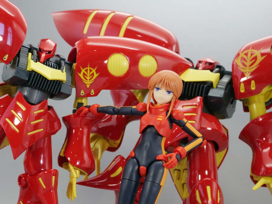 Figure-rise Standard プルツーのガンプラレビュー画像です