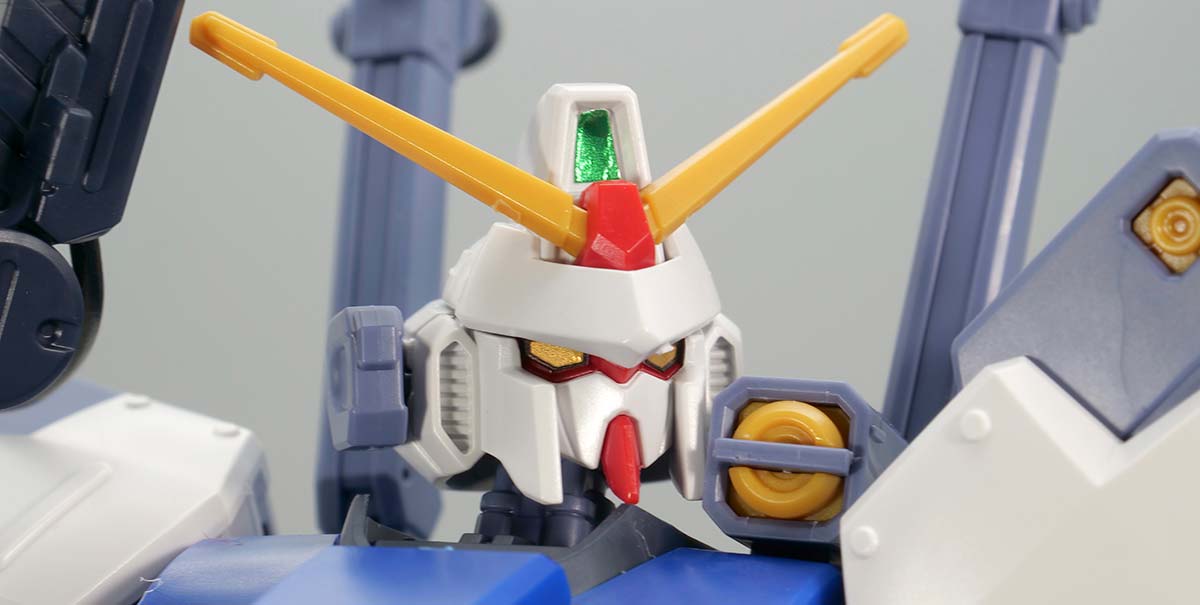 HG Dガンダムファーストのガンプラレビュー画像です