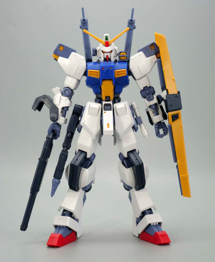 HG Dガンダムファーストのガンプラレビュー画像です