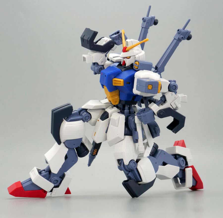 HG Dガンダムファーストのガンプラレビュー画像です