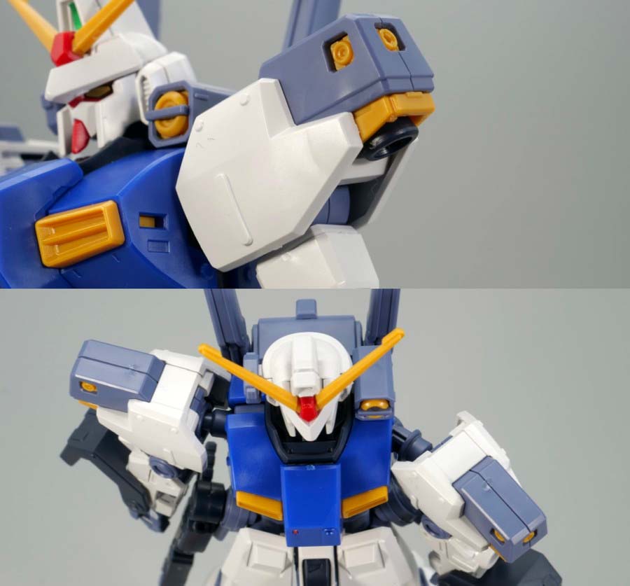 HG Dガンダムファーストのガンプラレビュー画像です