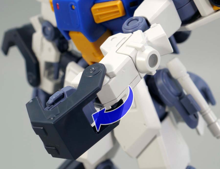 HG Dガンダムファーストのガンプラレビュー画像です