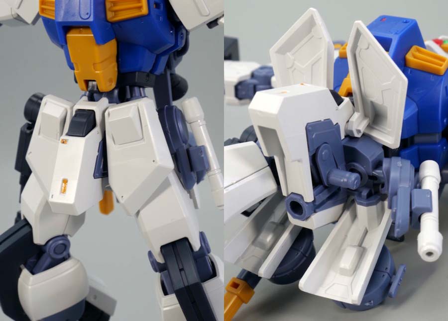 HG Dガンダムファーストのガンプラレビュー画像です