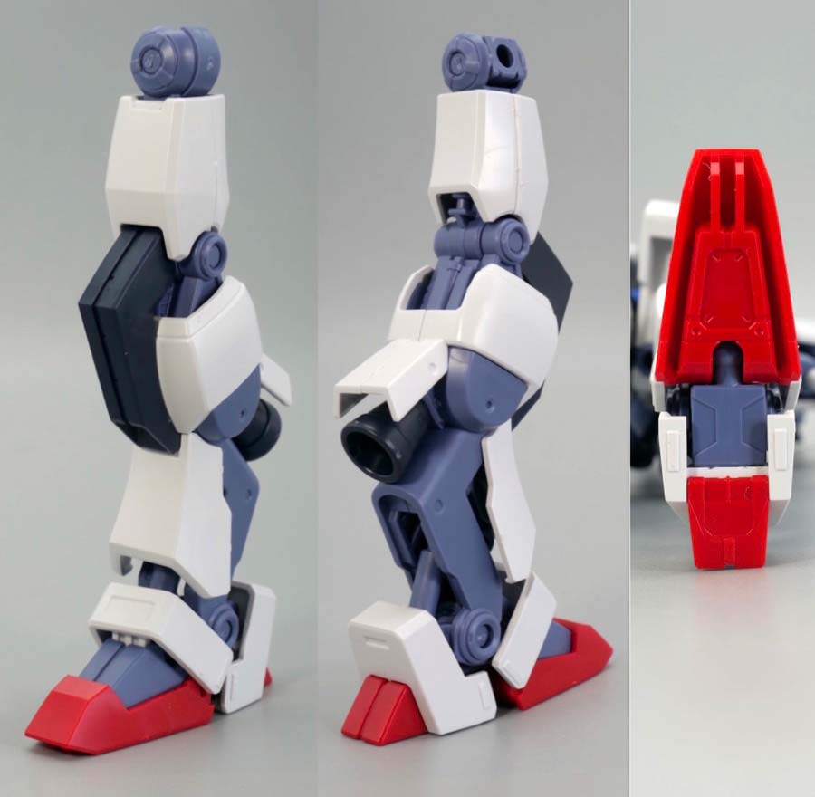 HG Dガンダムファーストのガンプラレビュー画像です