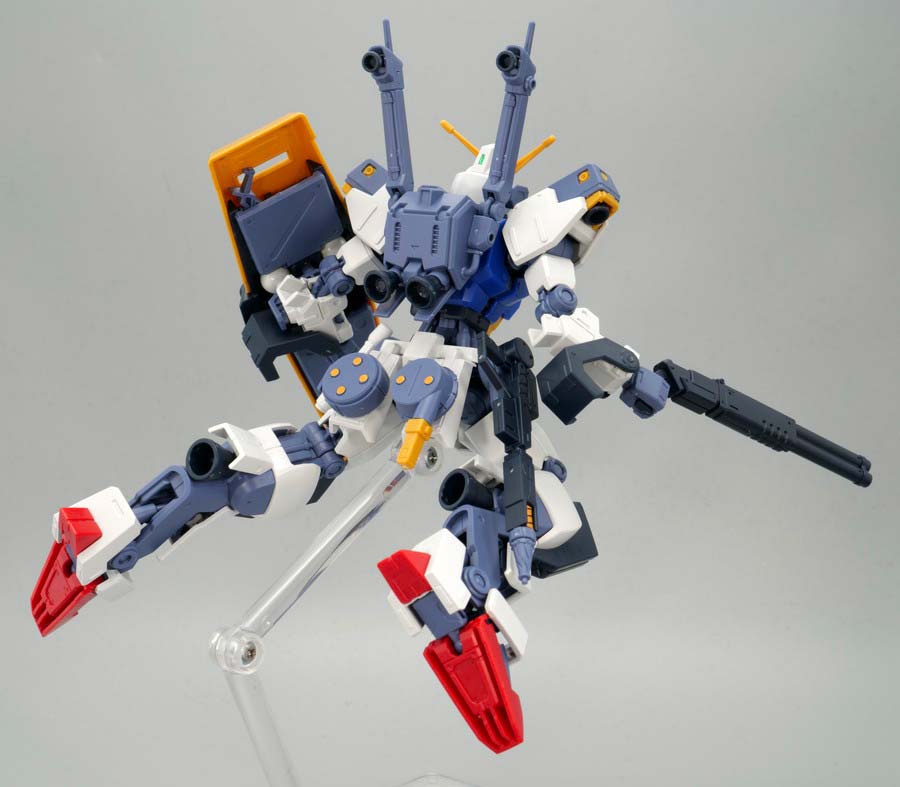 HG Dガンダムファーストのガンプラレビュー画像です