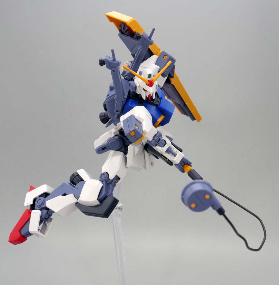 HG Dガンダムファーストのガンプラレビュー画像です