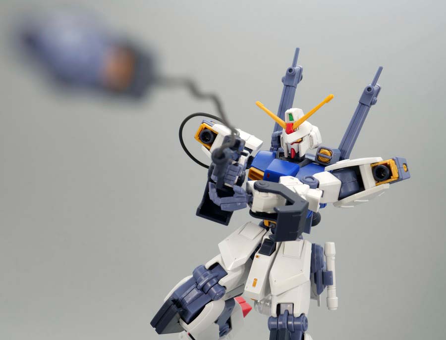 HG Dガンダムファーストのガンプラレビュー画像です