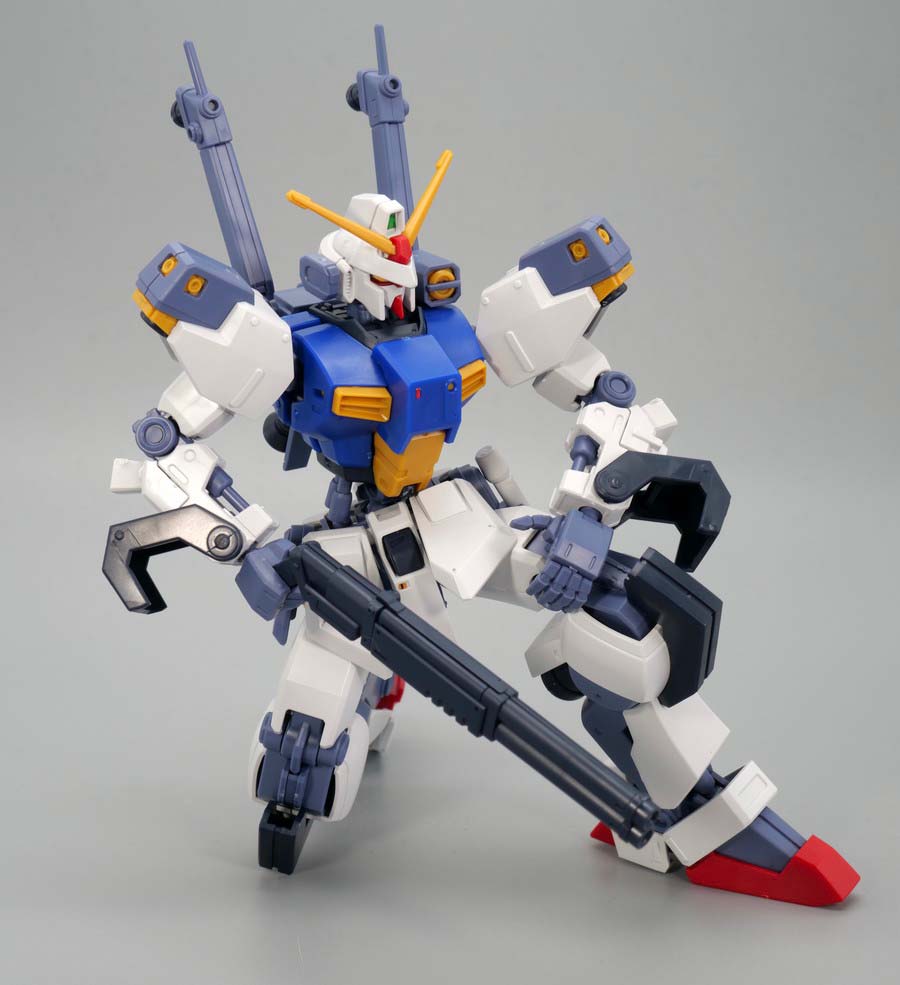 HG Dガンダムファーストのガンプラレビュー画像です