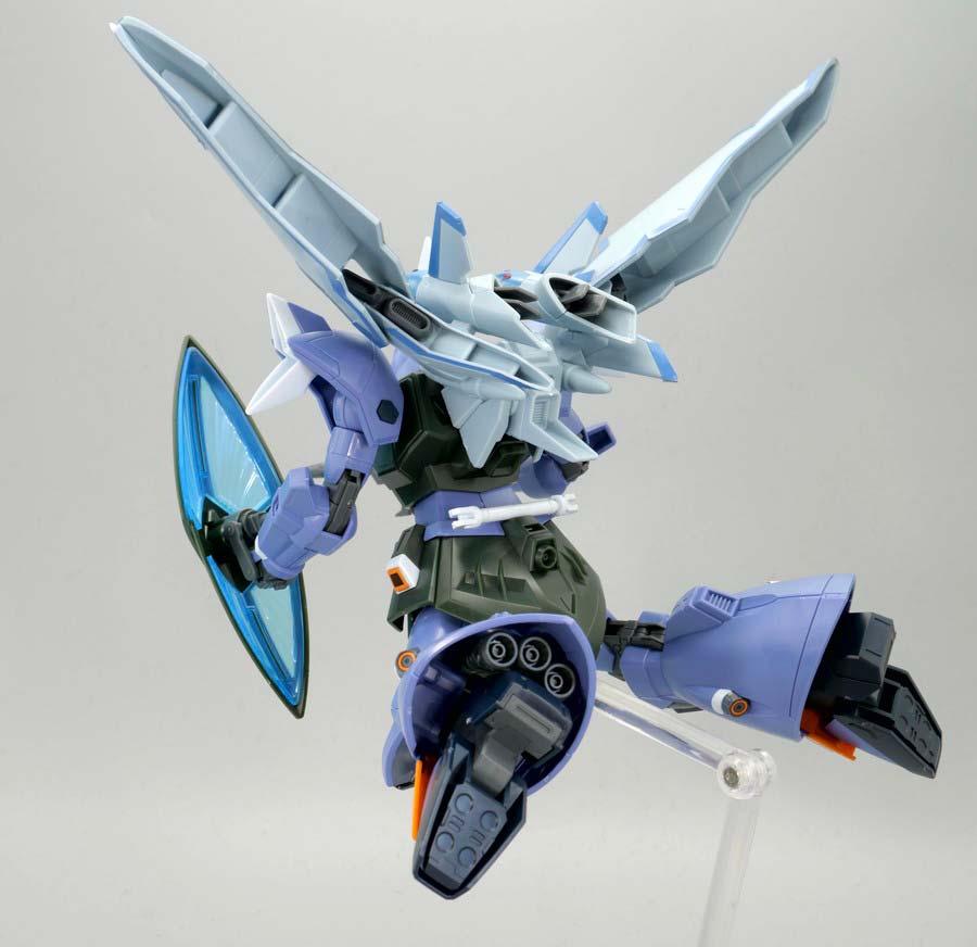 HGゲルググメナースのガンプラレビュー画像です