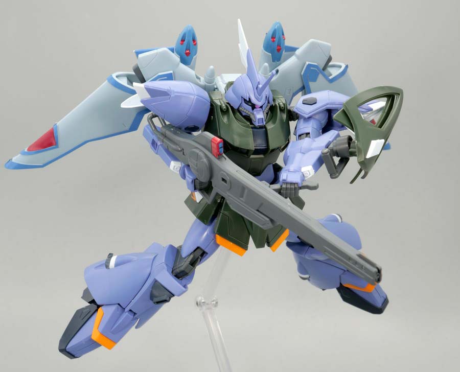 HGゲルググメナースのガンプラレビュー画像です