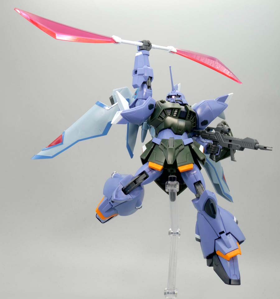 HGゲルググメナースのガンプラレビュー画像です