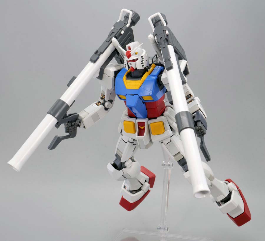 MG RX-78-2ガンダムVer.3.0用拡張セットのガンプラレビュー画像です