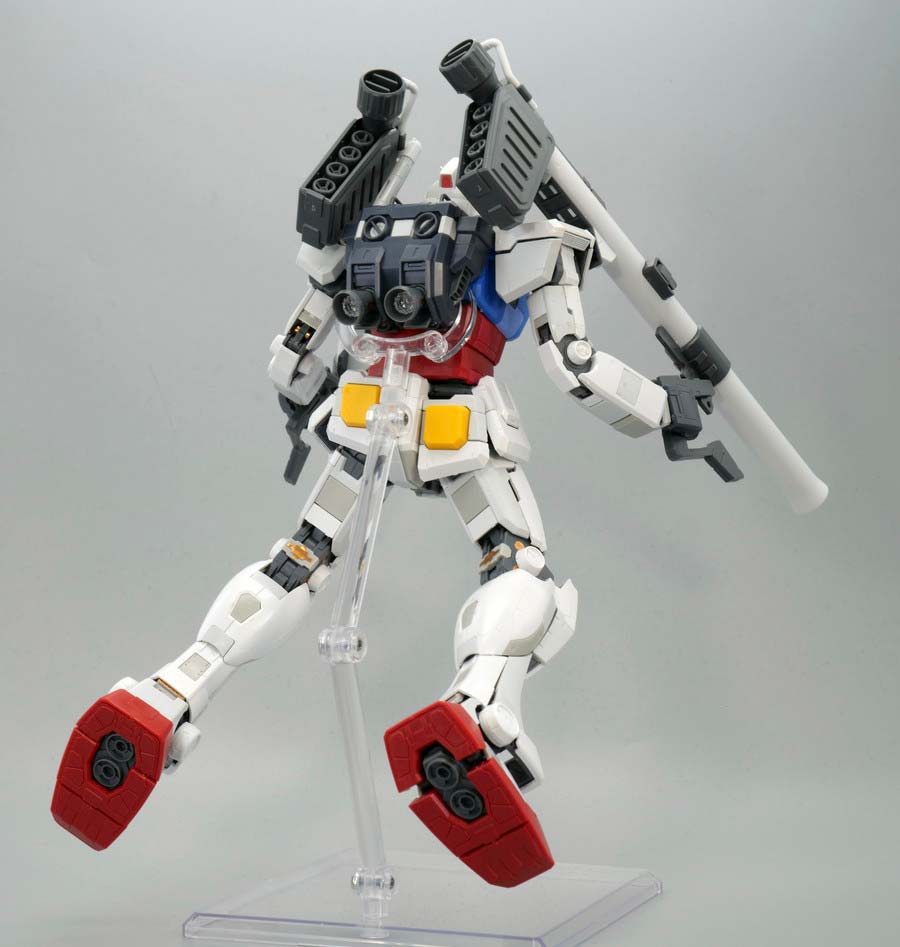 MG RX-78-2ガンダムVer.3.0用拡張セットのガンプラレビュー画像です