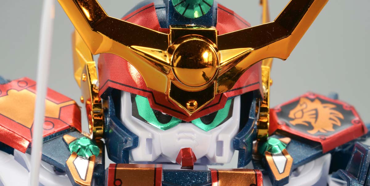 BB戦士 獣破頑駄無（ジュウハガンダム）のガンプラレビュー画像です