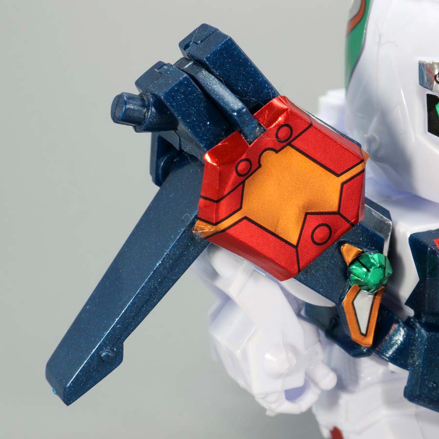 BB戦士 獣破頑駄無（ジュウハガンダム）のガンプラレビュー画像です