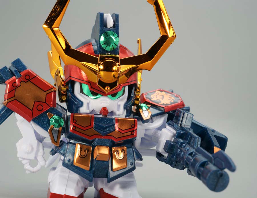 BB戦士 獣破頑駄無（ジュウハガンダム）のガンプラレビュー画像です