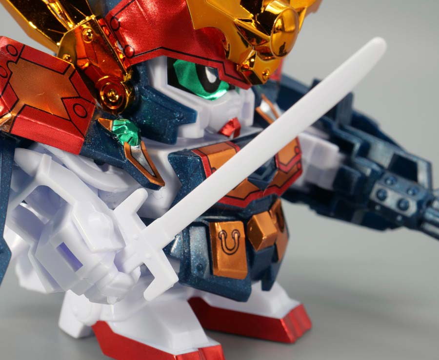BB戦士 獣破頑駄無（ジュウハガンダム）のガンプラレビュー画像です