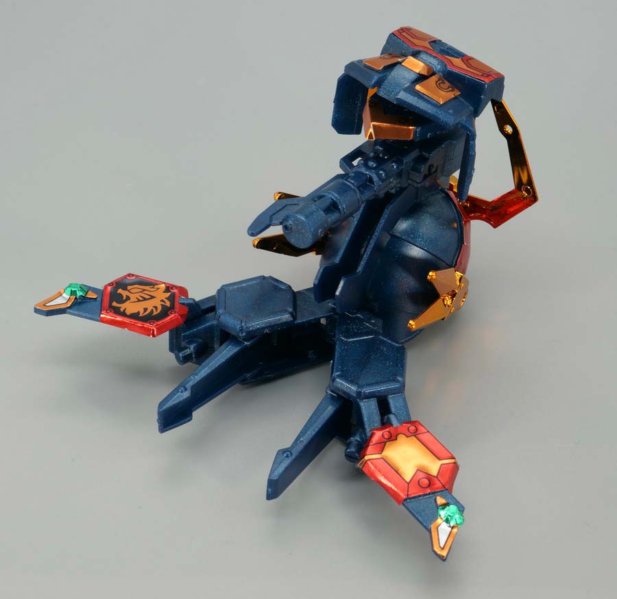 BB戦士 獣破頑駄無（ジュウハガンダム）のガンプラレビュー画像です