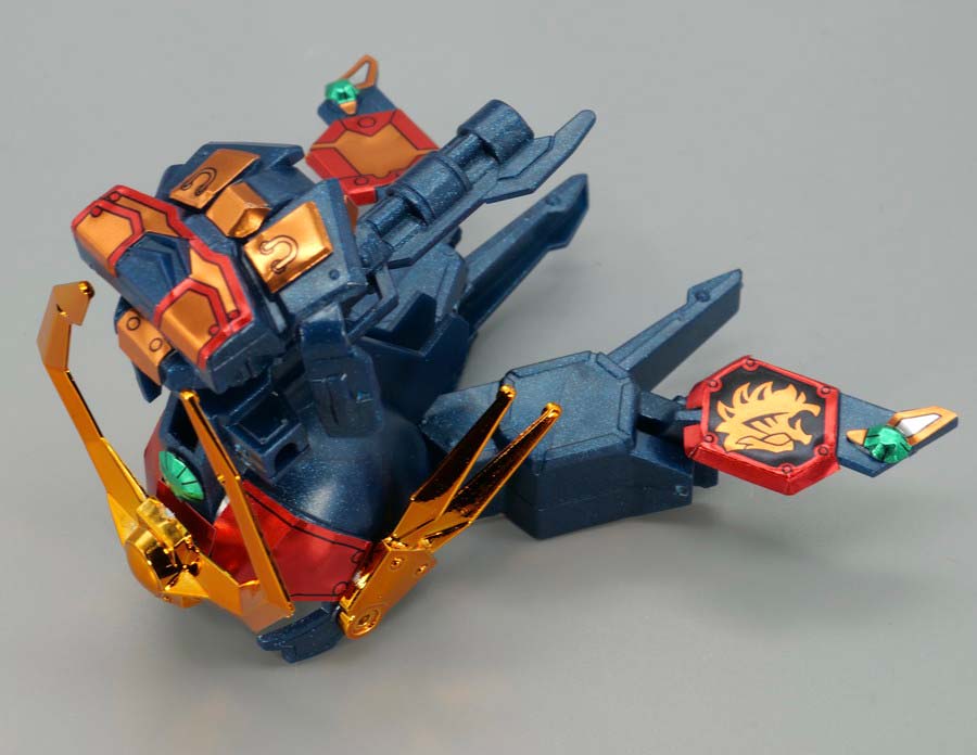 BB戦士 獣破頑駄無（ジュウハガンダム）のガンプラレビュー画像です