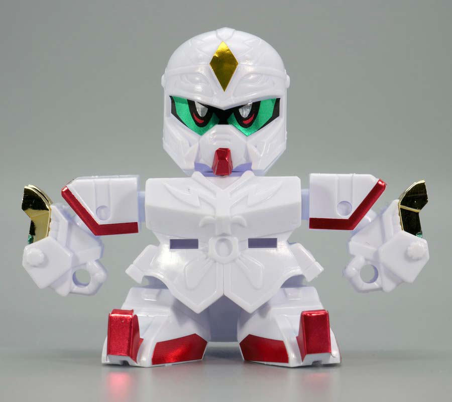 BB戦士 雷龍頑駄無（ライリュウガンダム）のガンプラレビュー画像です