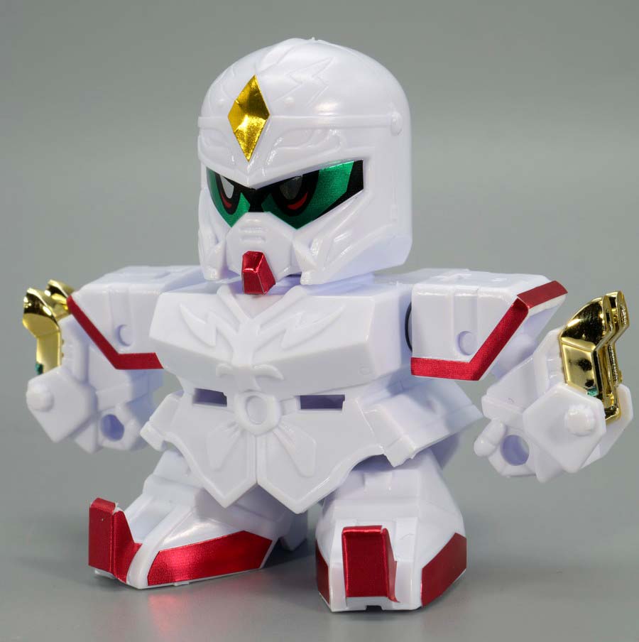 BB戦士 雷龍頑駄無（ライリュウガンダム）のガンプラレビュー画像です