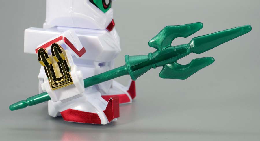 BB戦士 雷龍頑駄無（ライリュウガンダム）のガンプラレビュー画像です