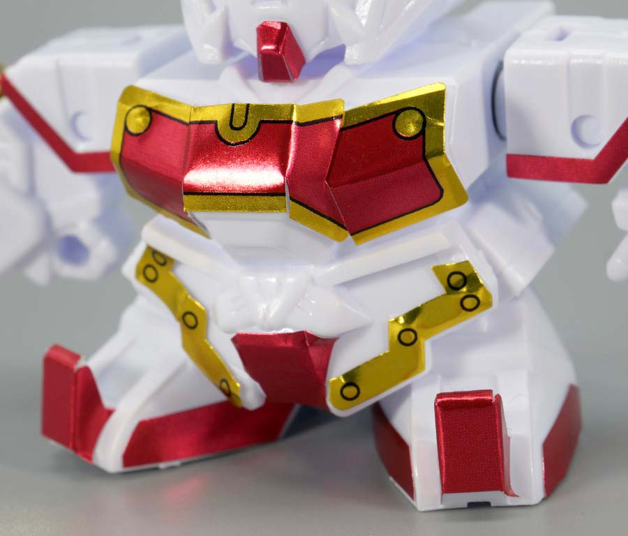 BB戦士 雷龍頑駄無（ライリュウガンダム）のガンプラレビュー画像です