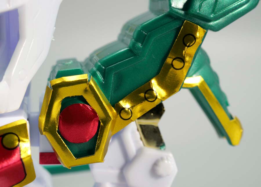 BB戦士 雷龍頑駄無（ライリュウガンダム）のガンプラレビュー画像です