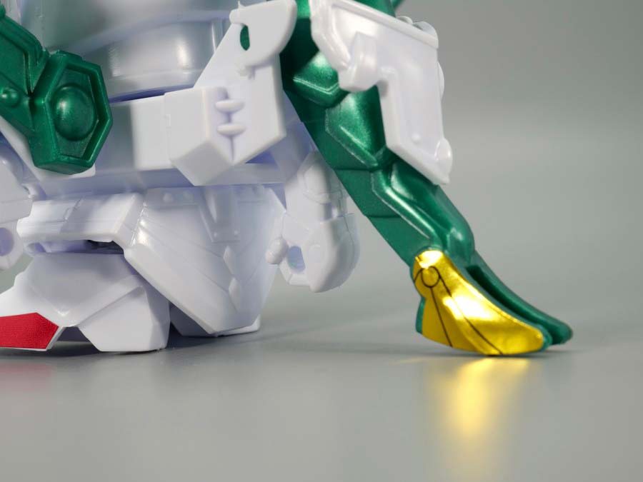 BB戦士 雷龍頑駄無（ライリュウガンダム）のガンプラレビュー画像です