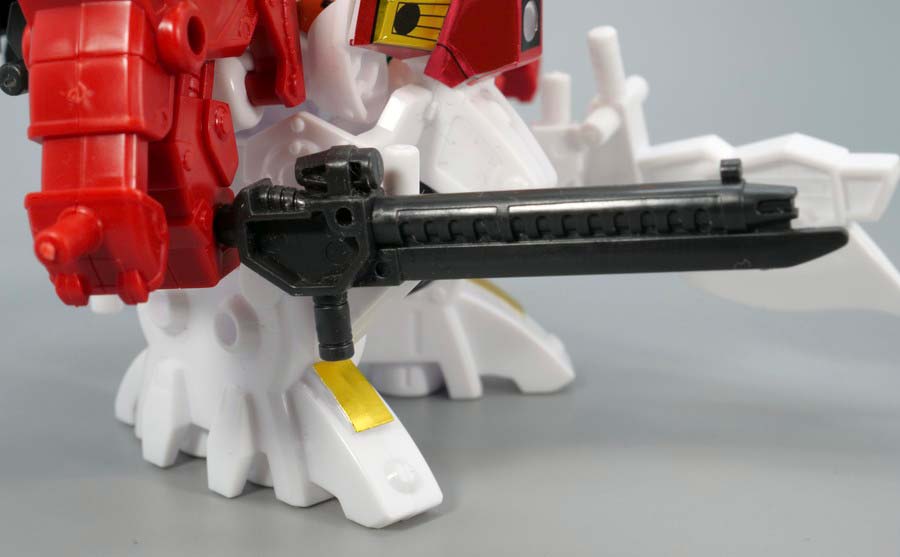 BB戦士 幼年軍師雷丸（ヨウネングンシイカズチマル）のガンプラレビュー画像です
