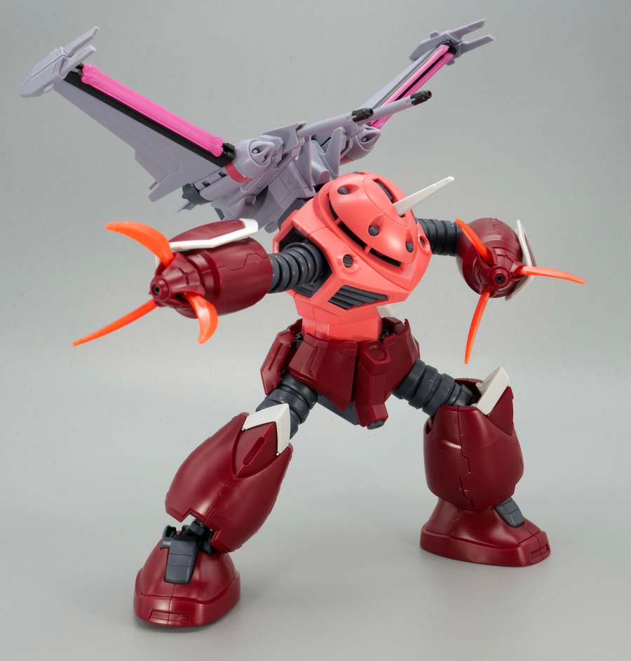 HGズゴック(SEED FREEDOM Ver.)のガンプラレビュー画像です