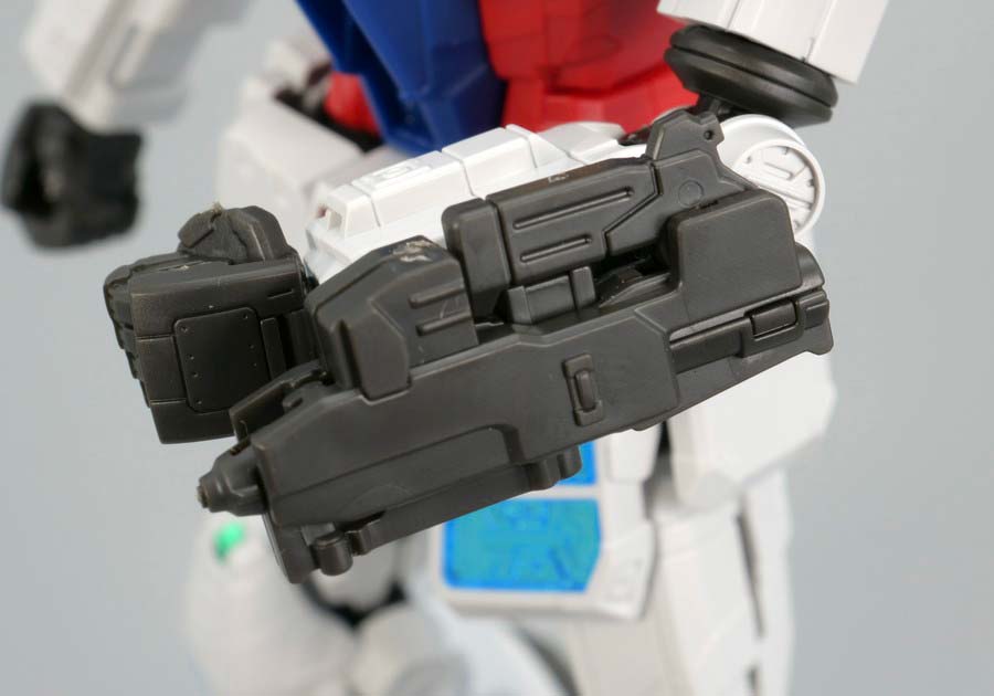 1/144 RX-78F00/Eガンダム（グラスフェザー装備）』のガンプラレビュー画像です