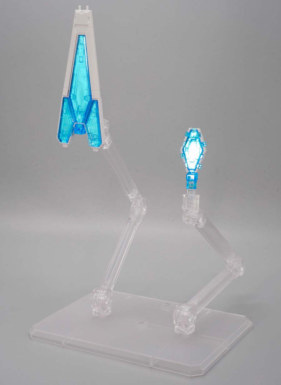 1/144 RX-78F00/Eガンダム（グラスフェザー装備）』のガンプラレビュー画像です