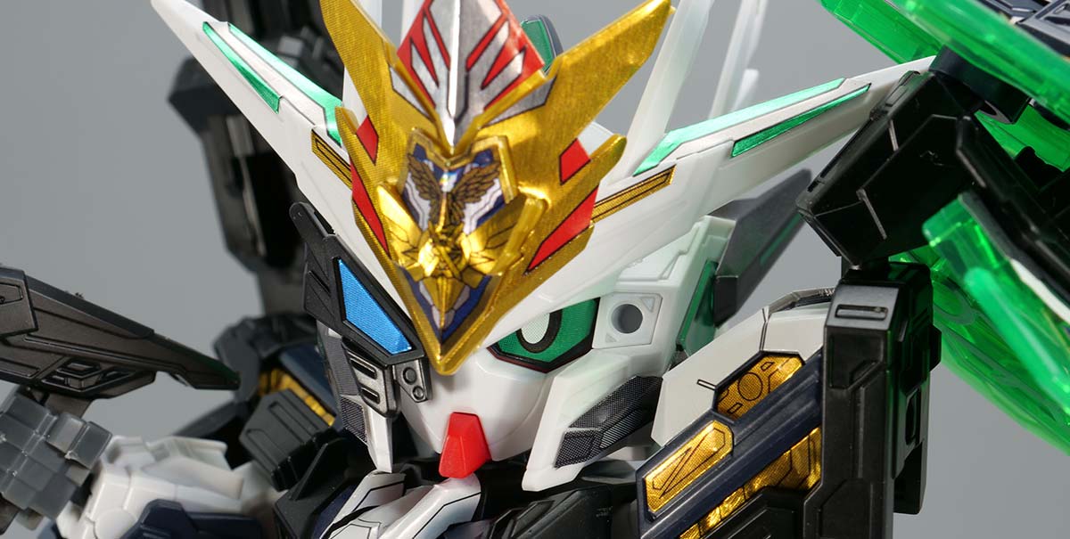 キャプテンクアンタGFのガンプラレビュー画像です