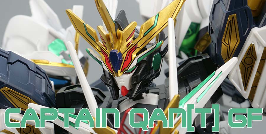 キャプテンクアンタGFのガンプラレビュー画像です