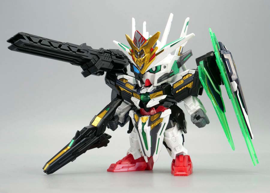 キャプテンクアンタGFのガンプラレビュー画像です