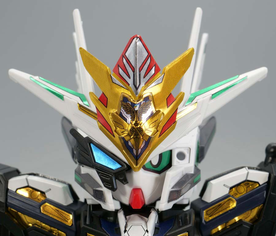 キャプテンクアンタGFのガンプラレビュー画像です