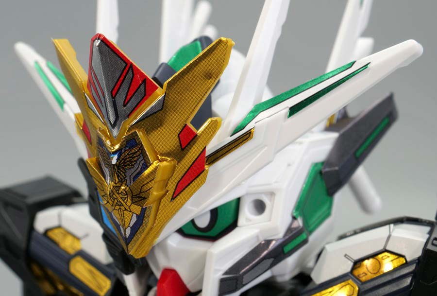 キャプテンクアンタGFのガンプラレビュー画像です
