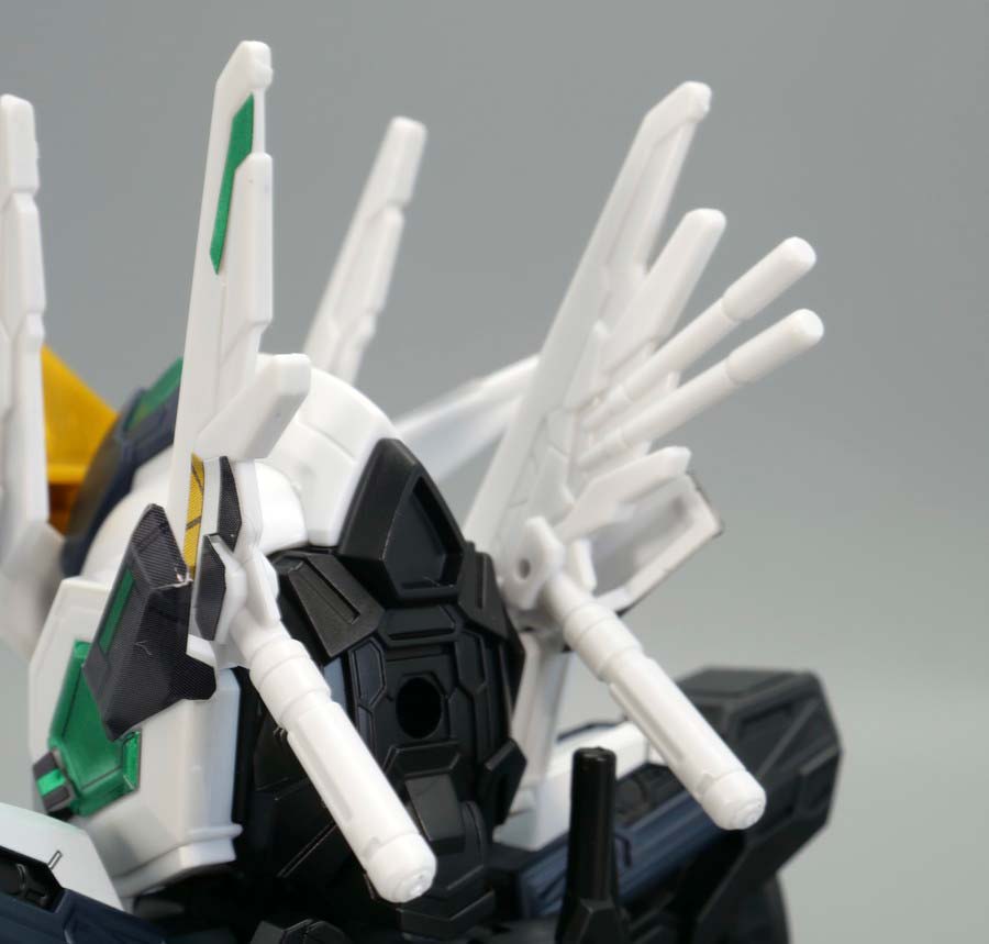 キャプテンクアンタGFのガンプラレビュー画像です