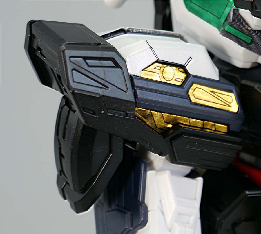 キャプテンクアンタGFのガンプラレビュー画像です