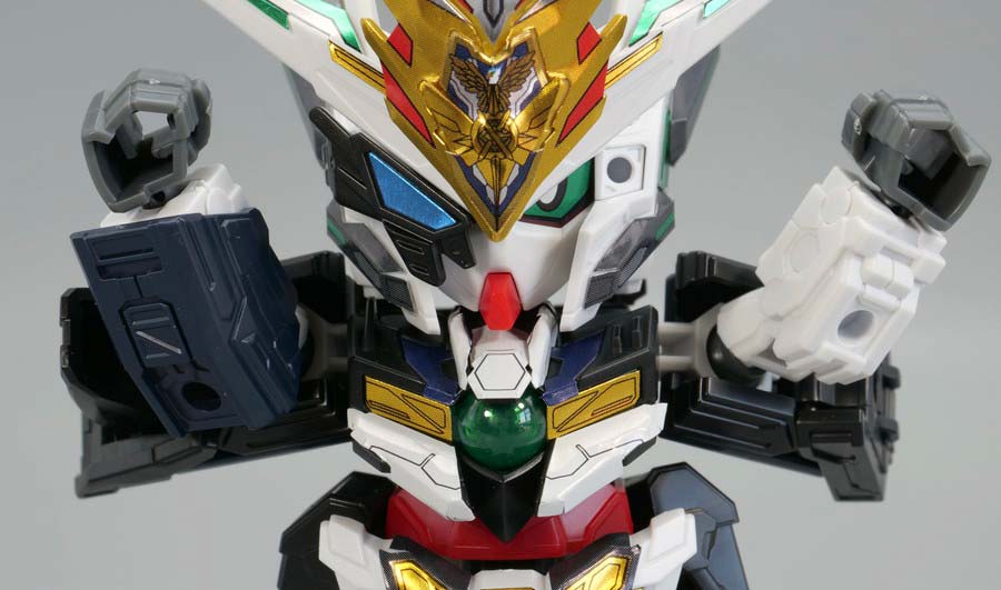 キャプテンクアンタGFのガンプラレビュー画像です