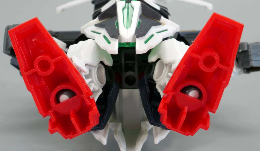 キャプテンクアンタGFのガンプラレビュー画像です