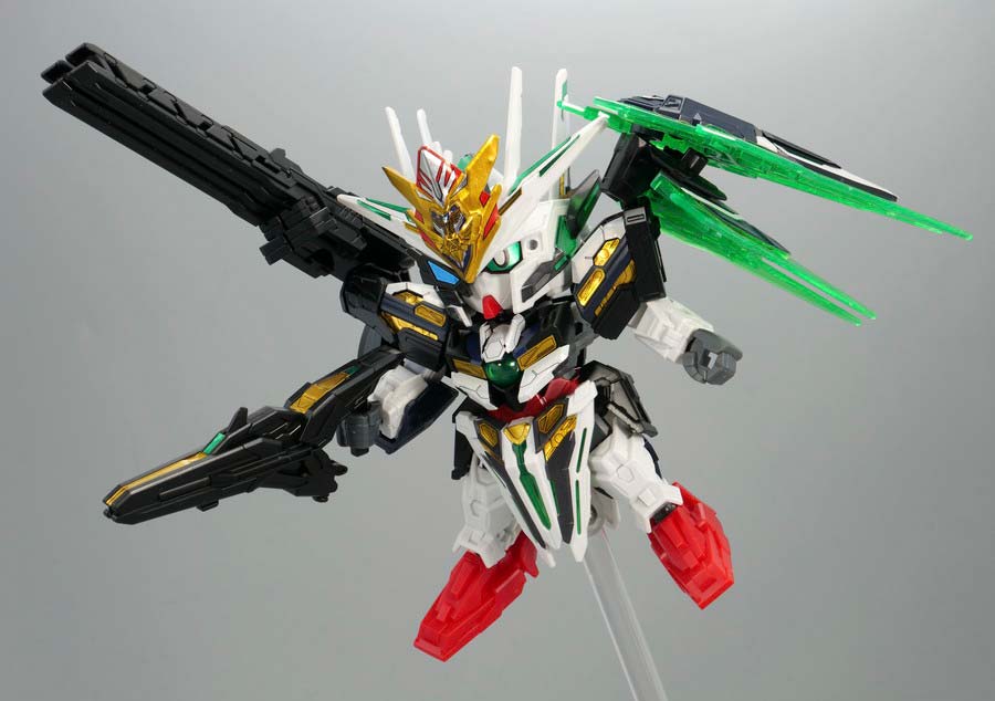 キャプテンクアンタGFのガンプラレビュー画像です