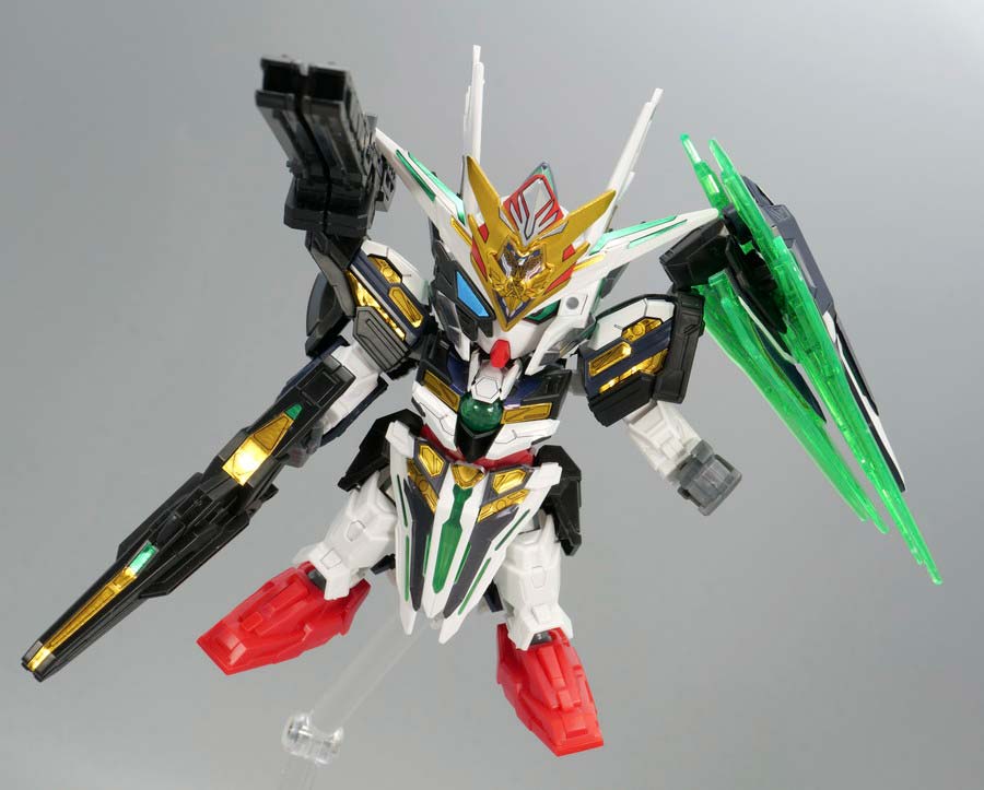 キャプテンクアンタGFのガンプラレビュー画像です